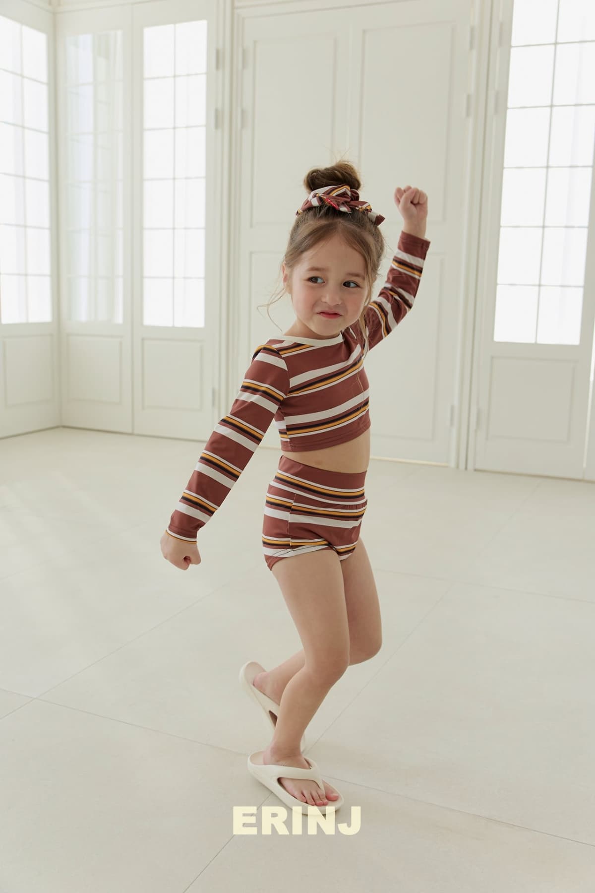 Erin Girls' Swimwear (Crop Top) - 이미지 6