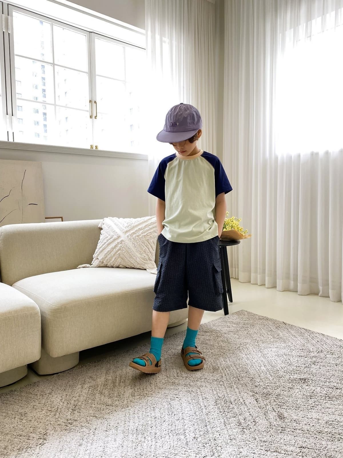 Zer Berry check pants - 이미지 7