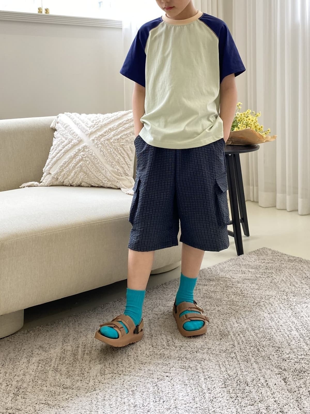 Zer Berry check pants - 이미지 8