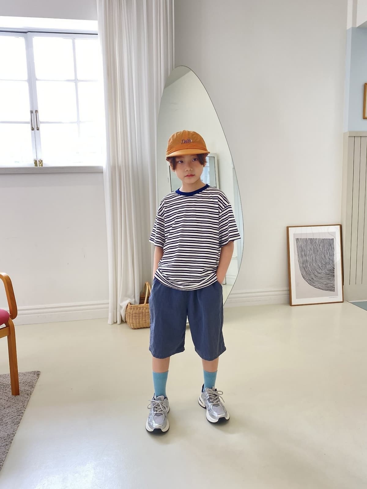Jer Vintage Striped Tee - 이미지 1