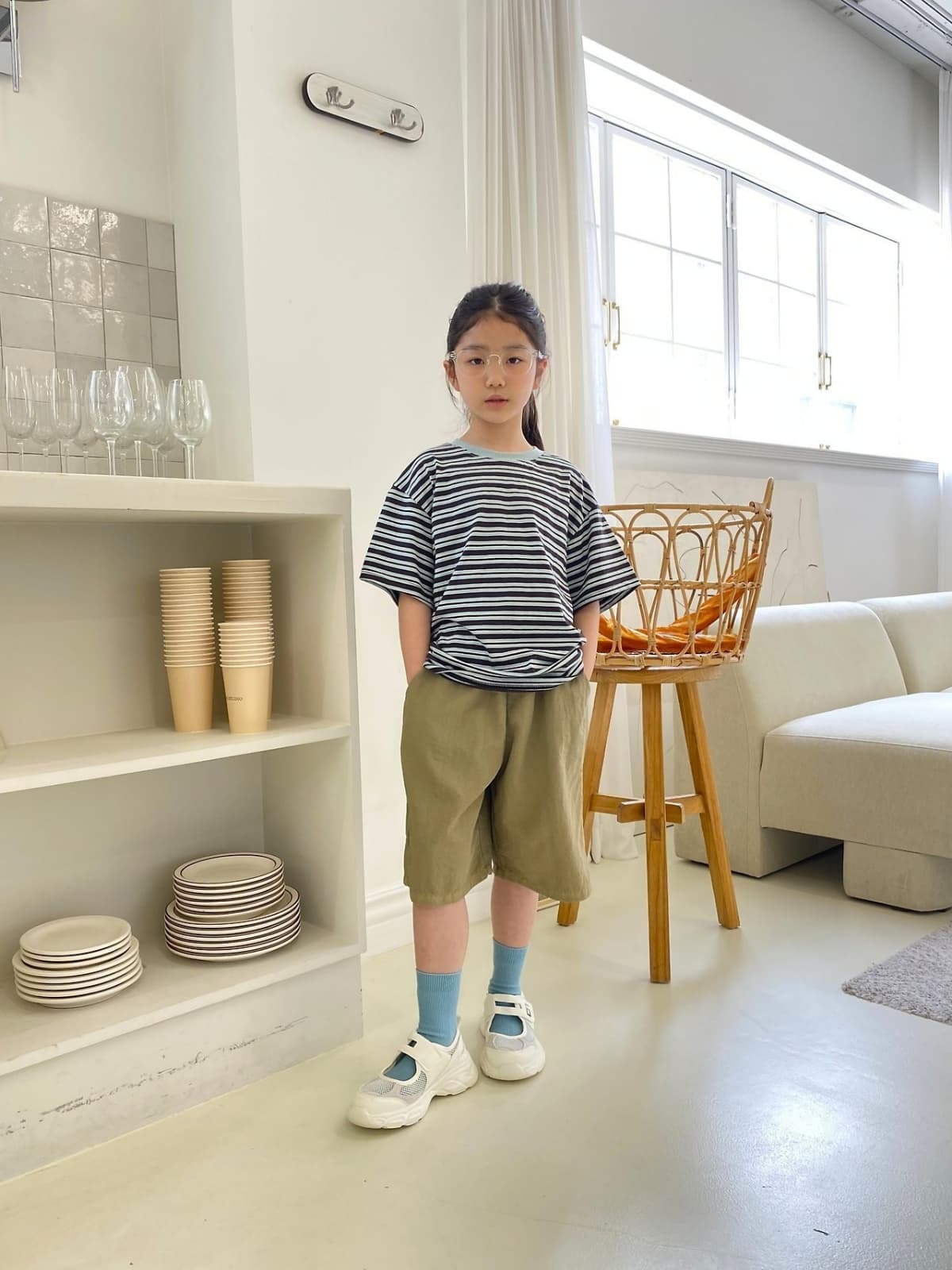 Jer Vintage Striped Tee - 이미지 12