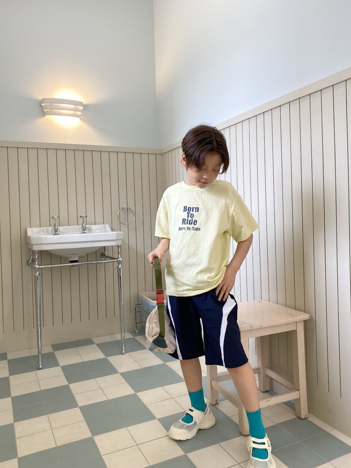Zer Point Line Pants - 이미지 1