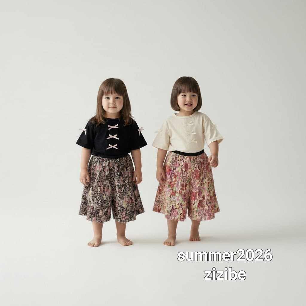 3/4 length pleated pants - 이미지 6