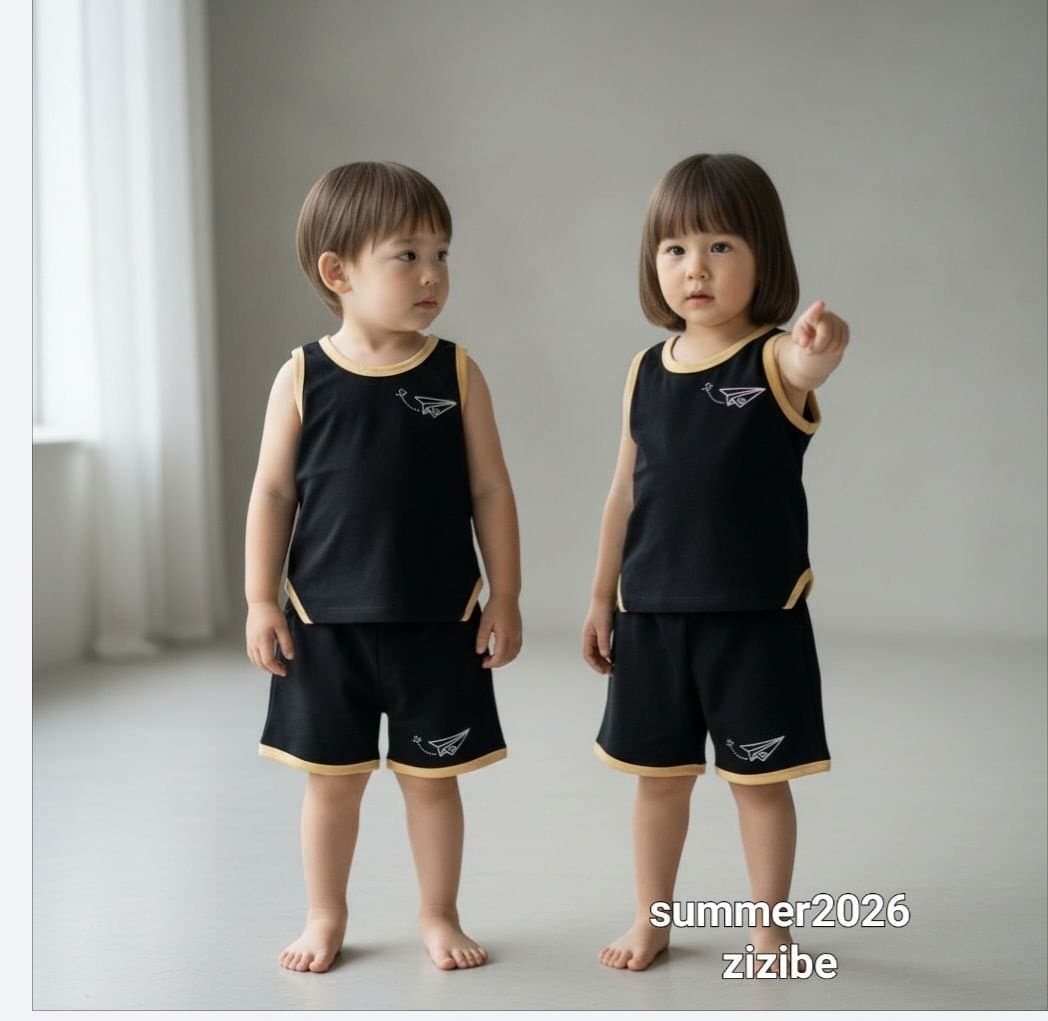Airplane top and bottom set - 이미지 2