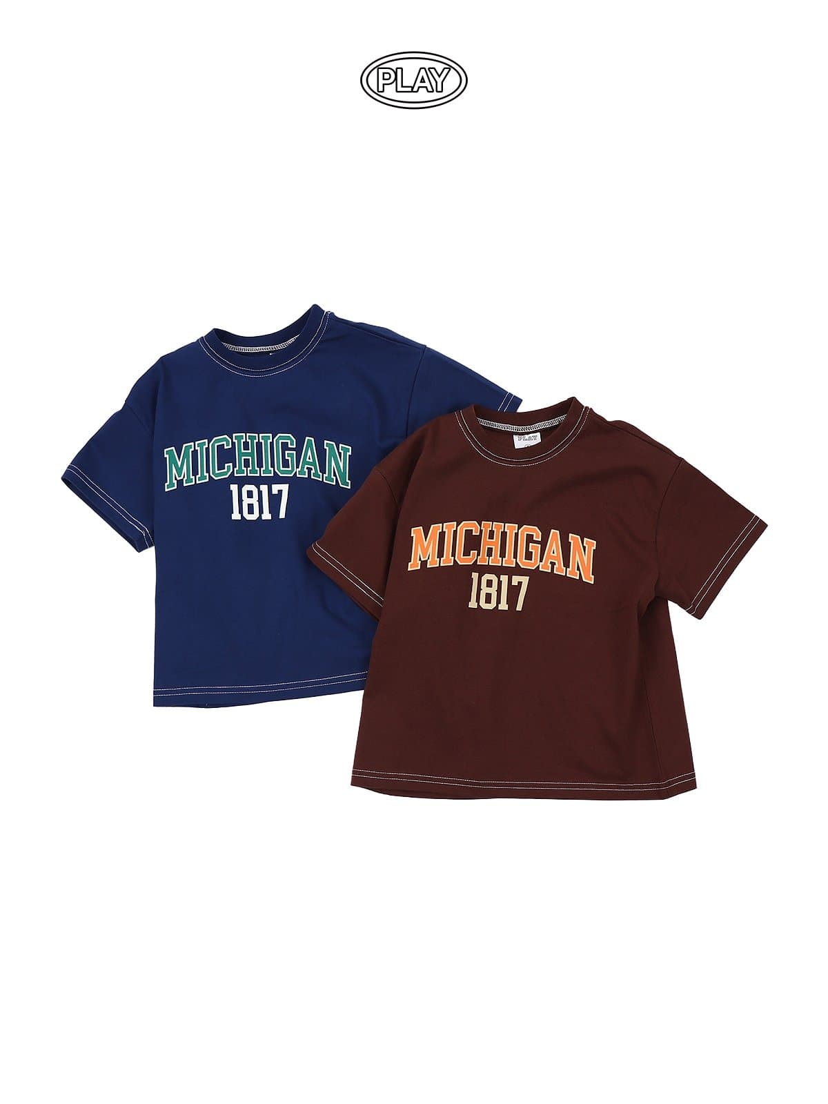 Play Michigan short-sleeve tee - 이미지 2