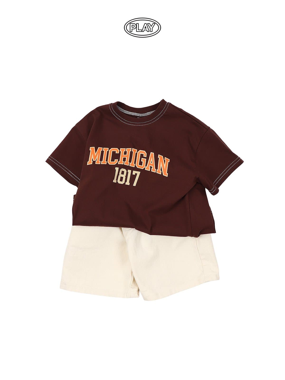 Play Michigan short-sleeve tee - 이미지 8