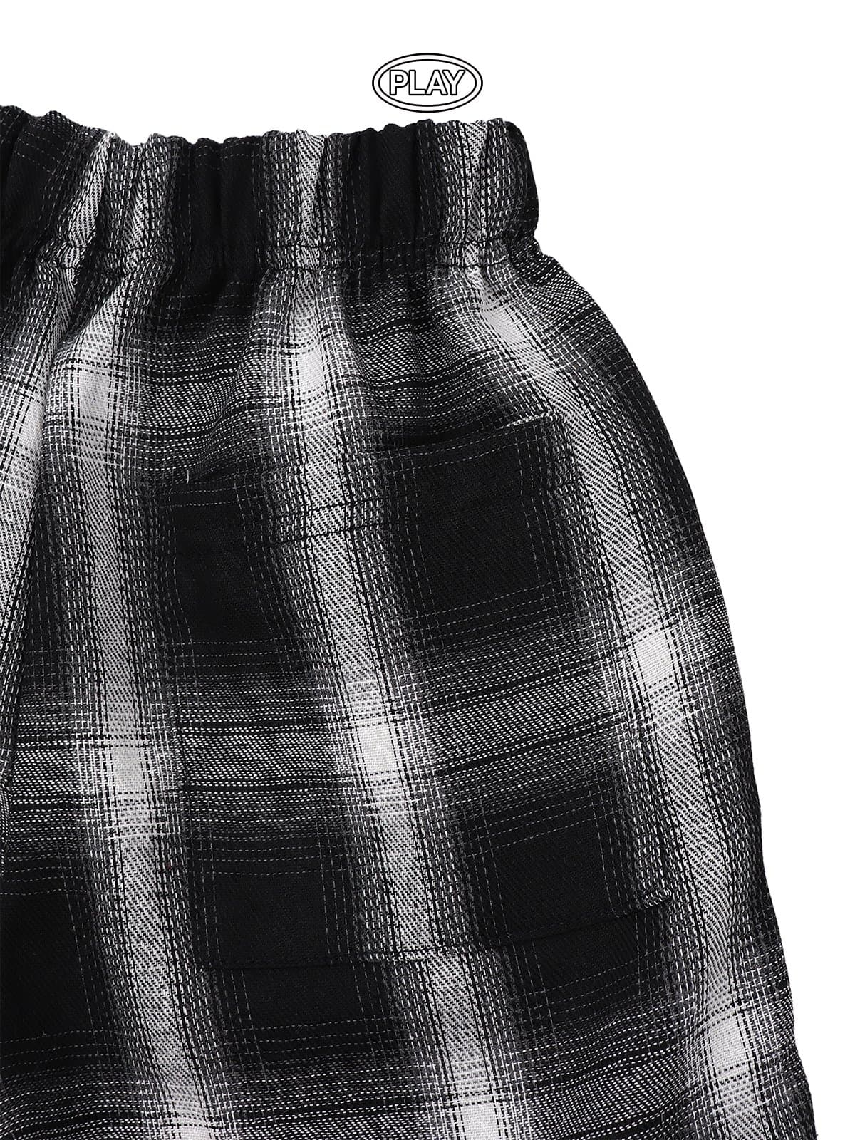 Play Knee-length Check Shorts (Polyester) - 이미지 6