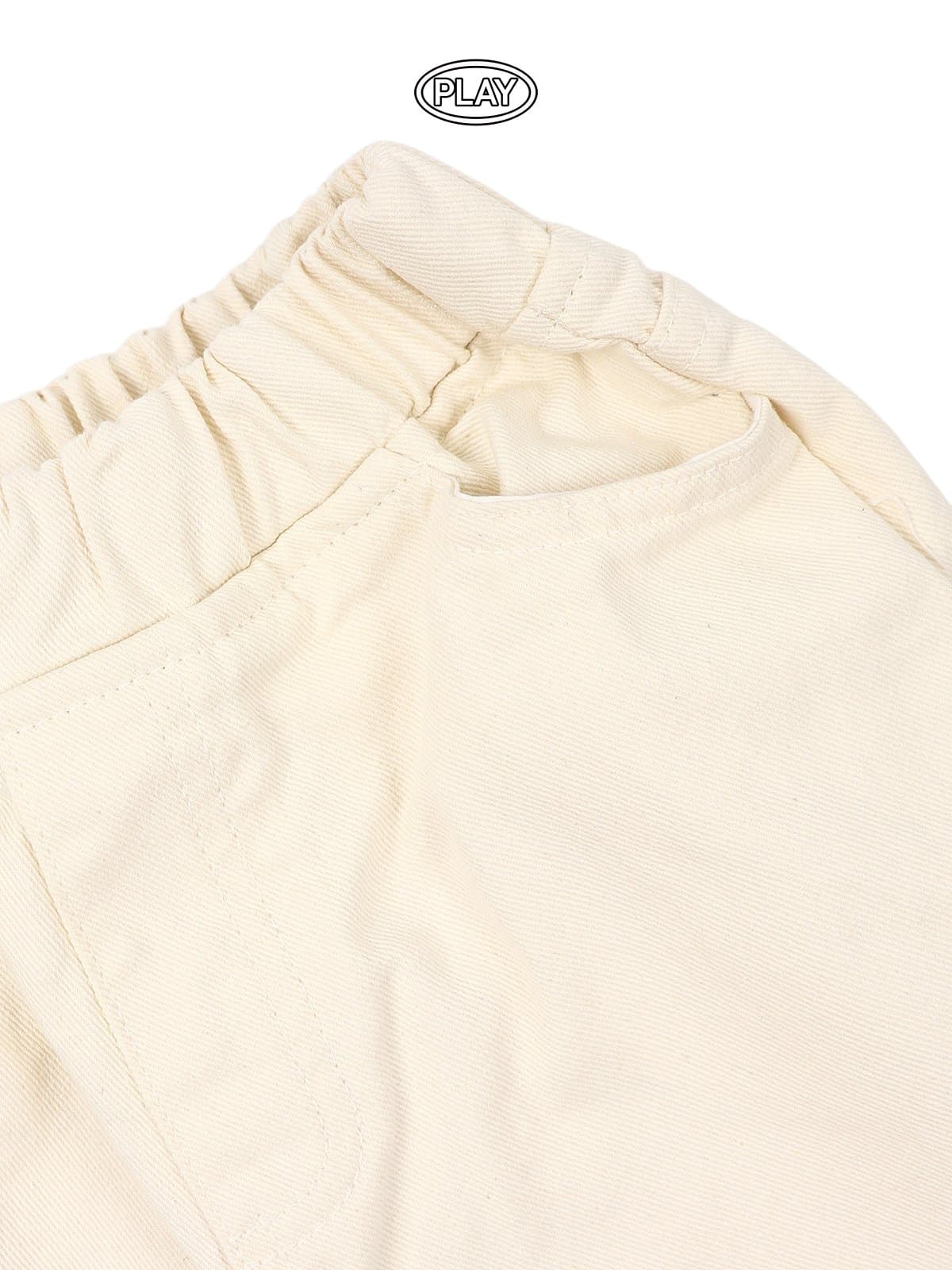 Play 6/8 length cotton denim pants - 이미지 8
