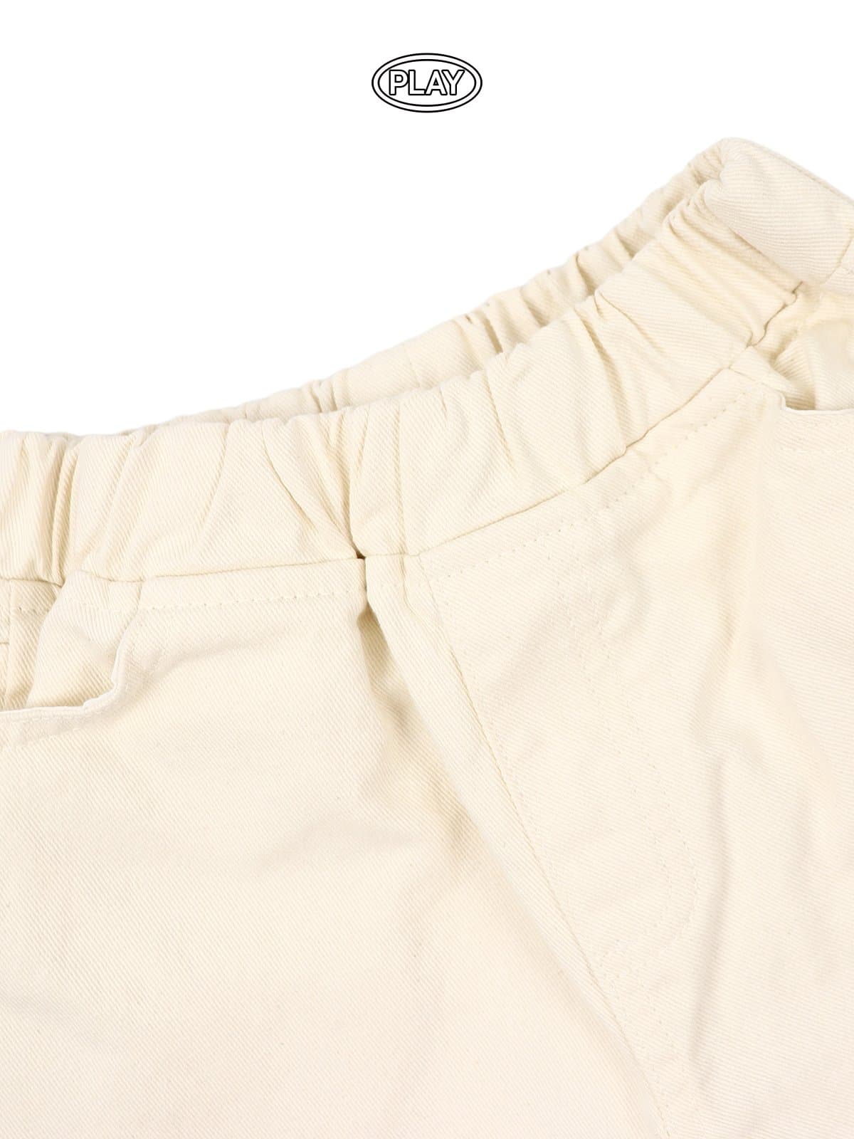 Play 6/8 length cotton denim pants - 이미지 9