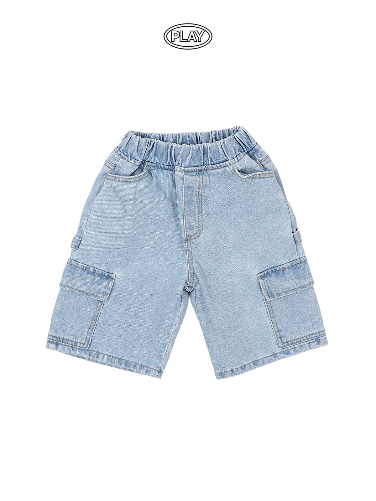 Play 3/4 Giant Denim Pants - 이미지 12