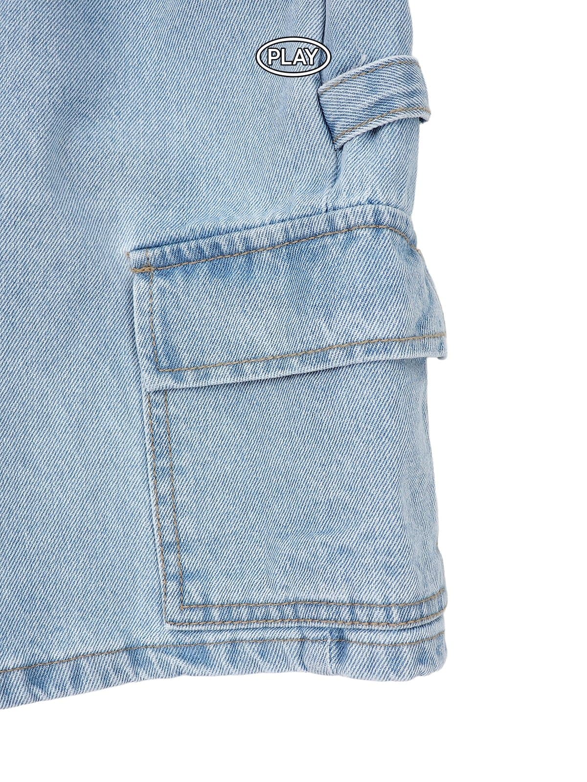 Play 3/4 Giant Denim Pants - 이미지 11