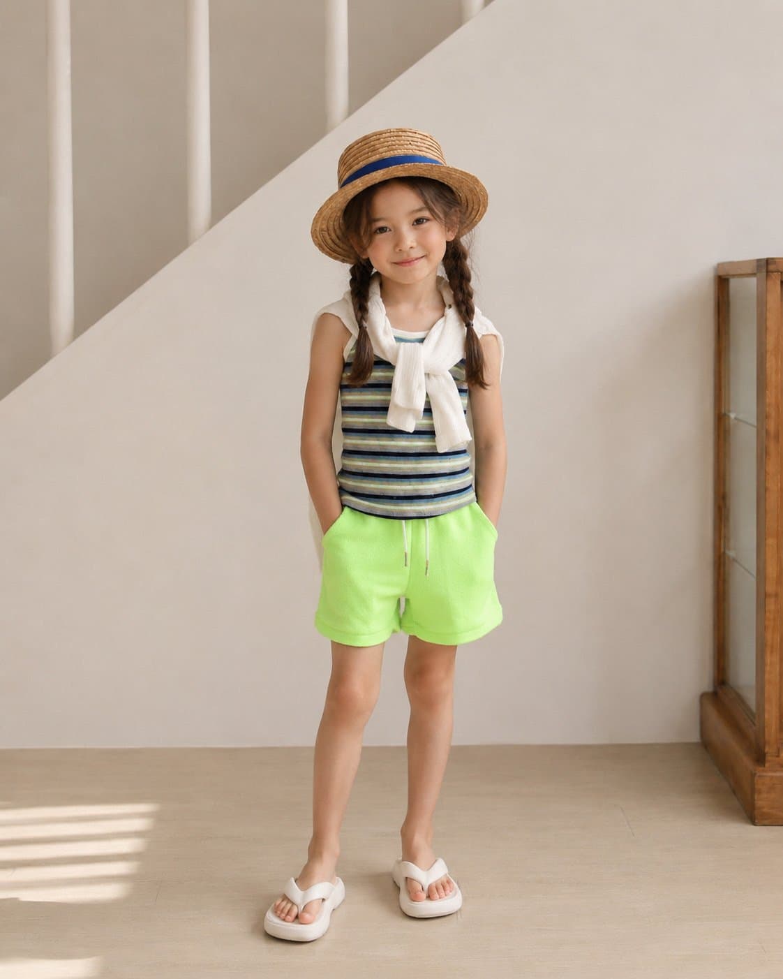 Erin Eyelet Strap Sleeveless - 이미지 1