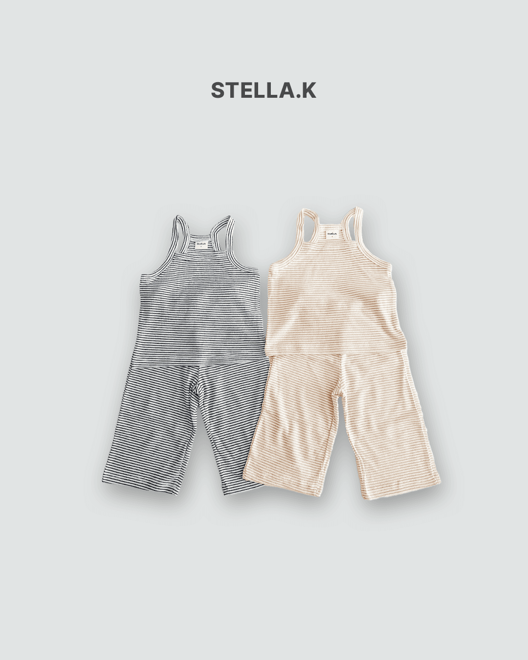 Strappy sleeveless set - 이미지 1