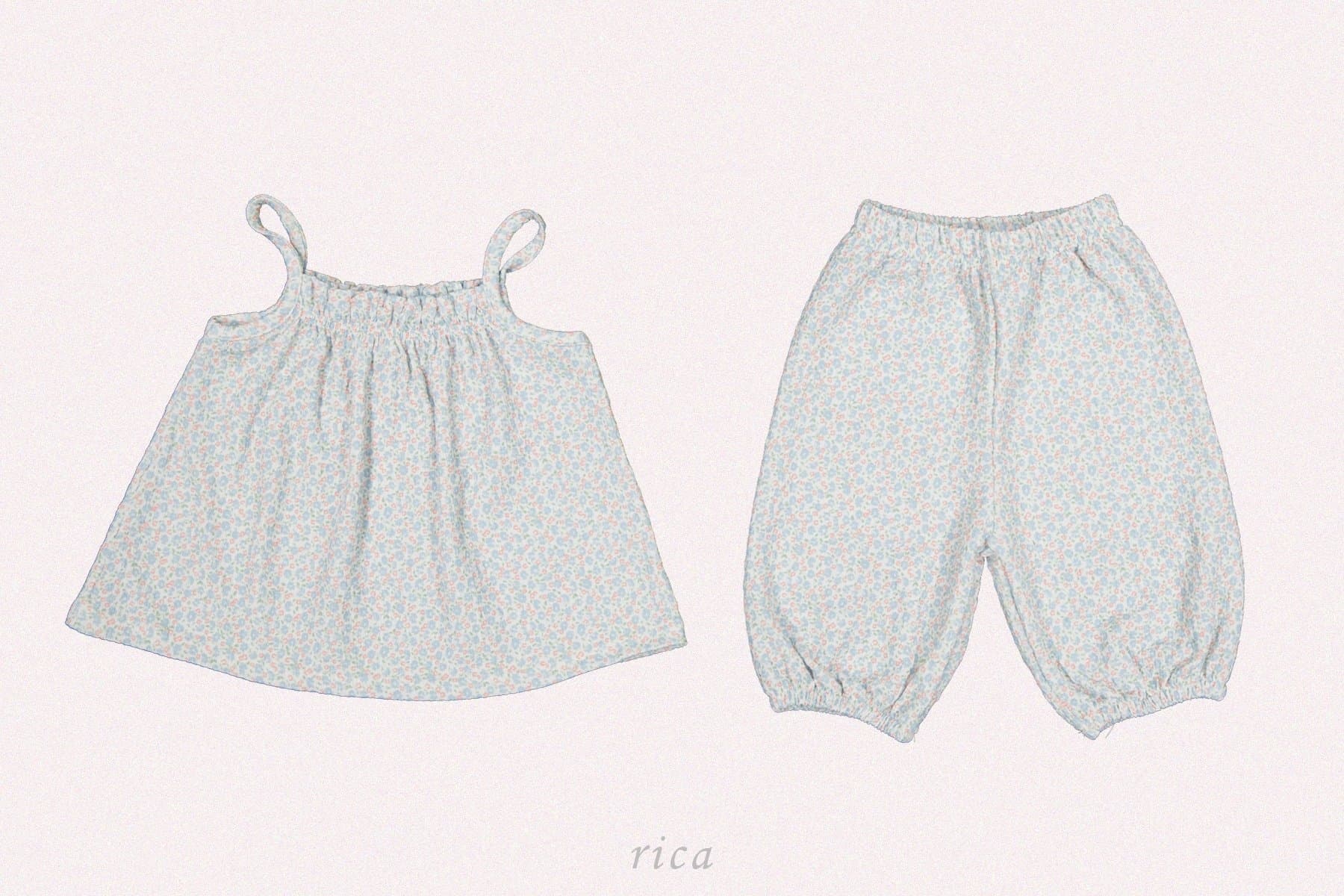 Small flower top and bottom - 이미지 3