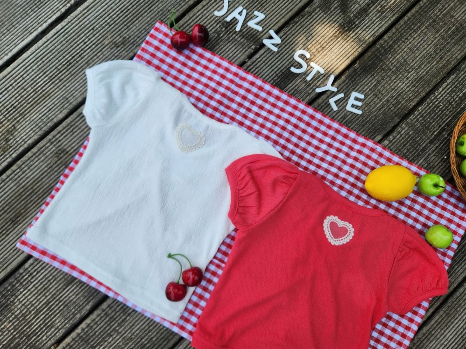 Elastic band shirred blouse - 이미지 5