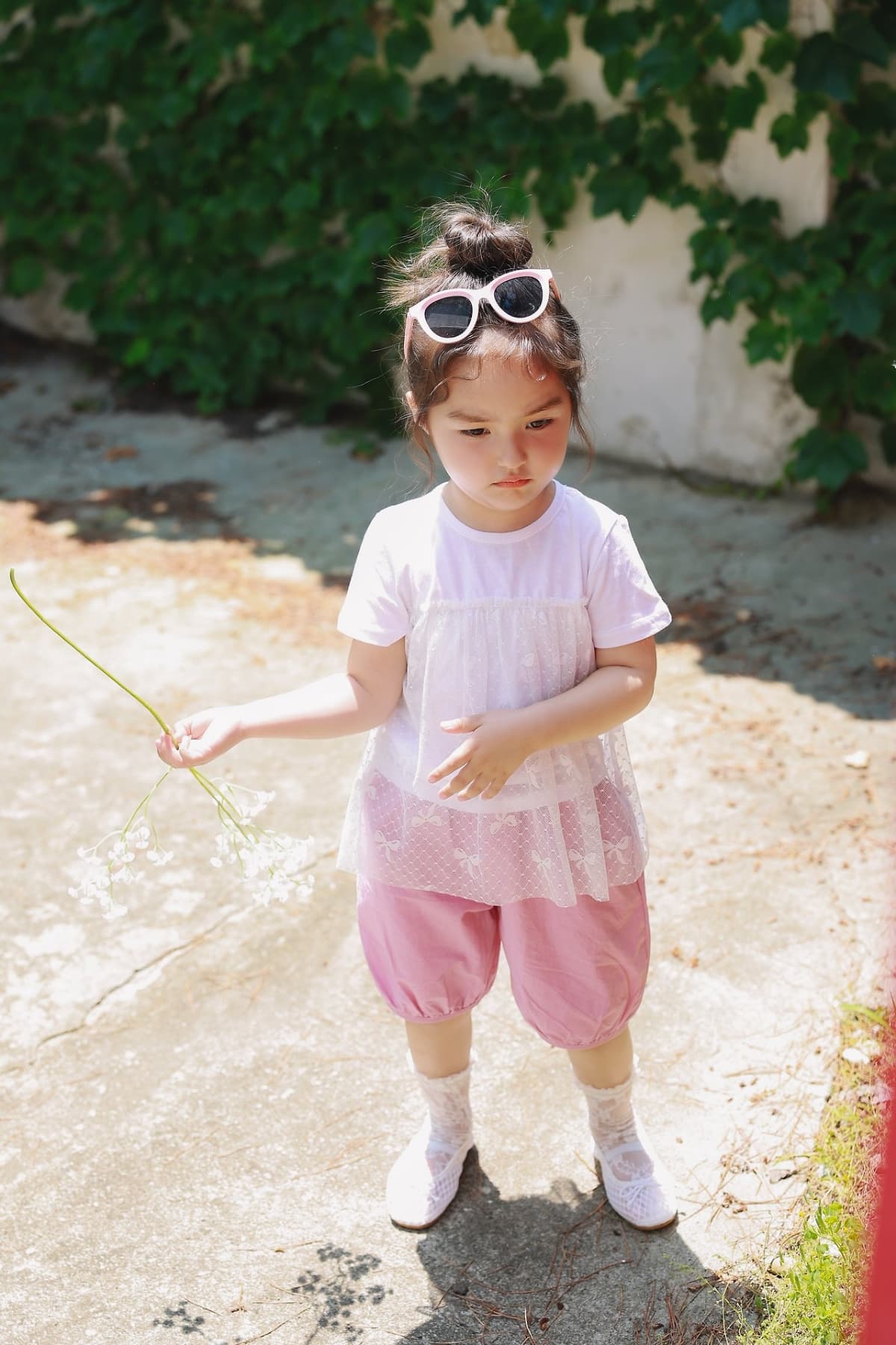 Lace double blouse - 이미지 5