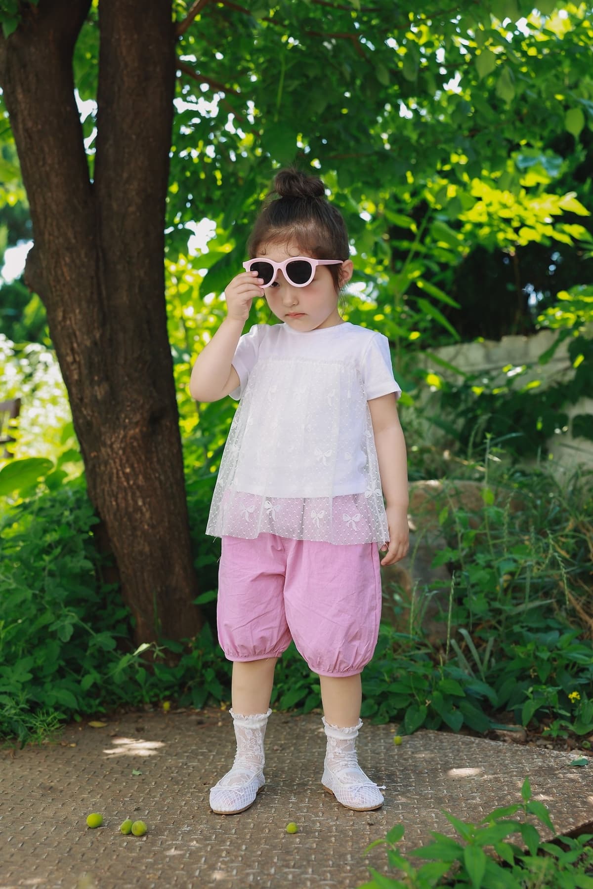 Cotton balloon fit pants - 이미지 13