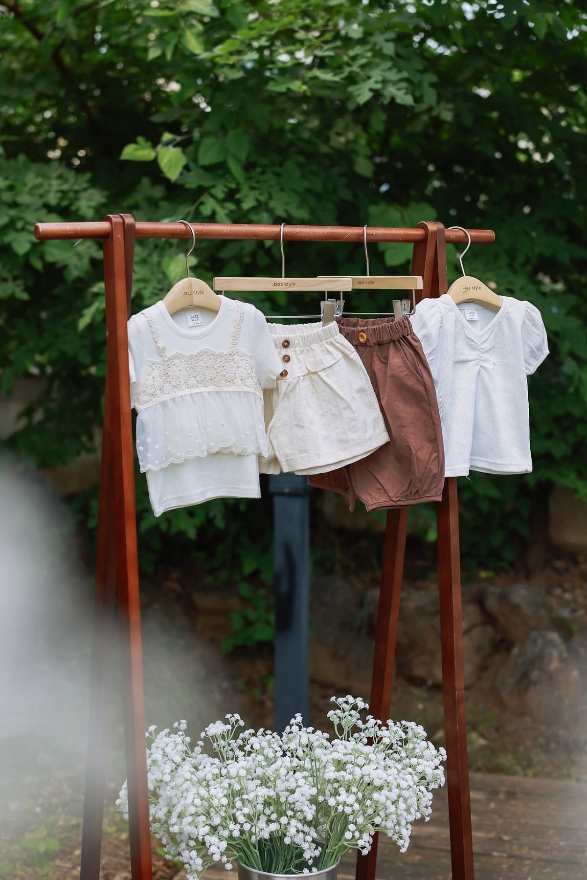 Cotton balloon fit pants - 이미지 2