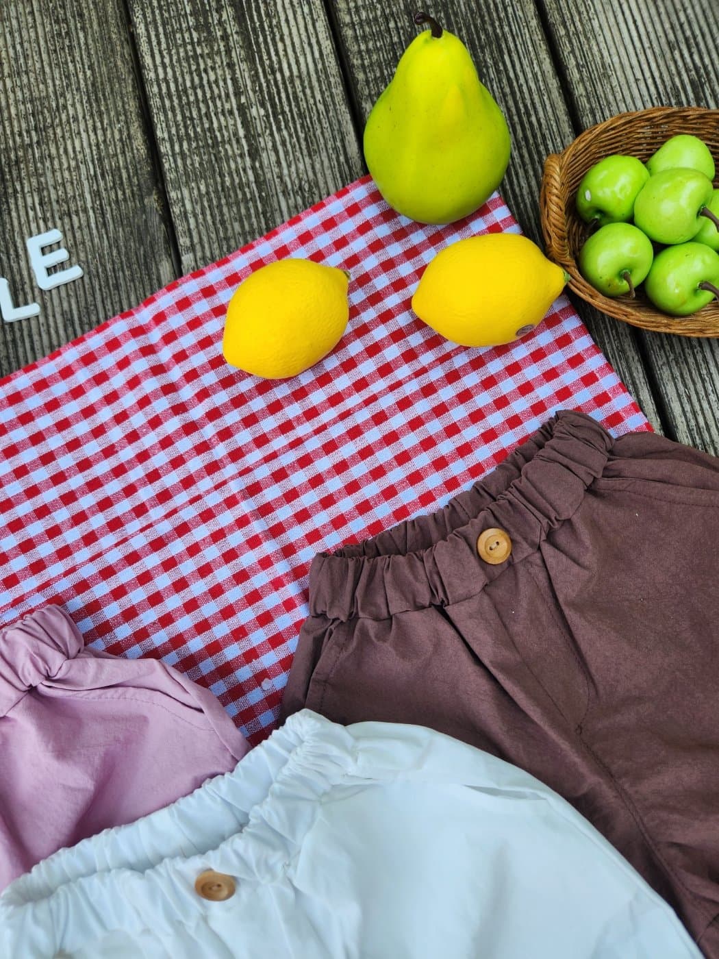 Cotton balloon fit pants - 이미지 4