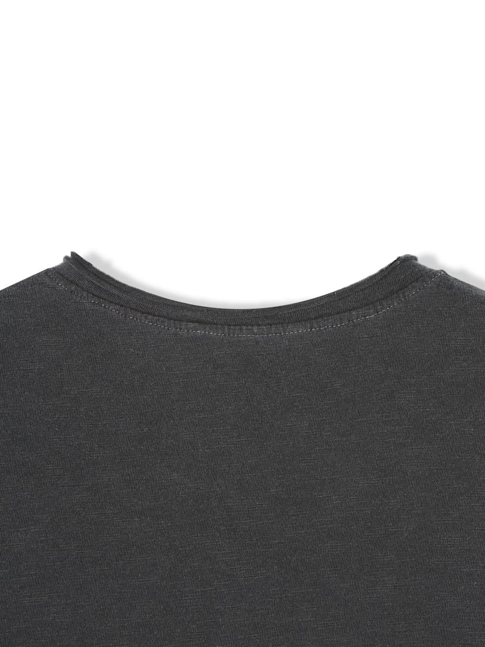 26SS New Arrival) Slub Raw Henley Neck Pigment Short Sleeve - 이미지 14