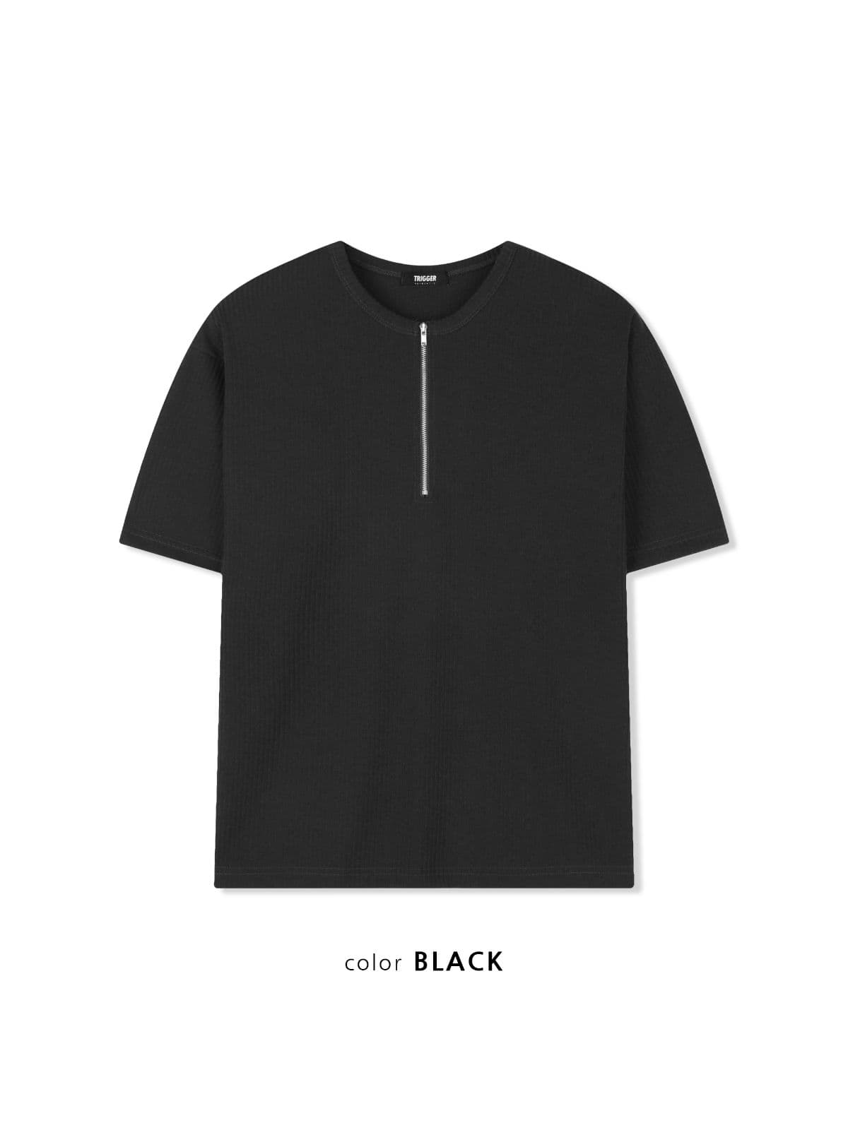 26SS New Arrival) Peterson Neck Zipper Short Sleeve - 이미지 2