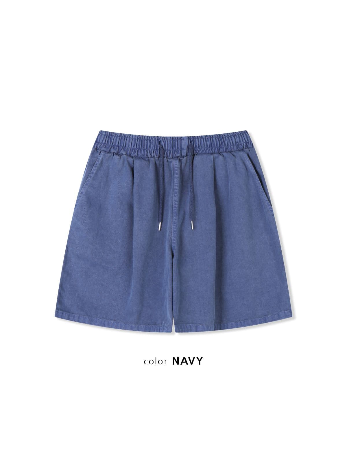 26SS New Arrival) Dyeing Crew Pintuck Shorts - 이미지 3