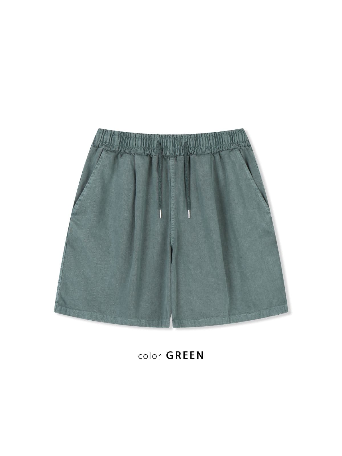 26SS New Arrival) Dyeing Crew Pintuck Shorts - 이미지 5