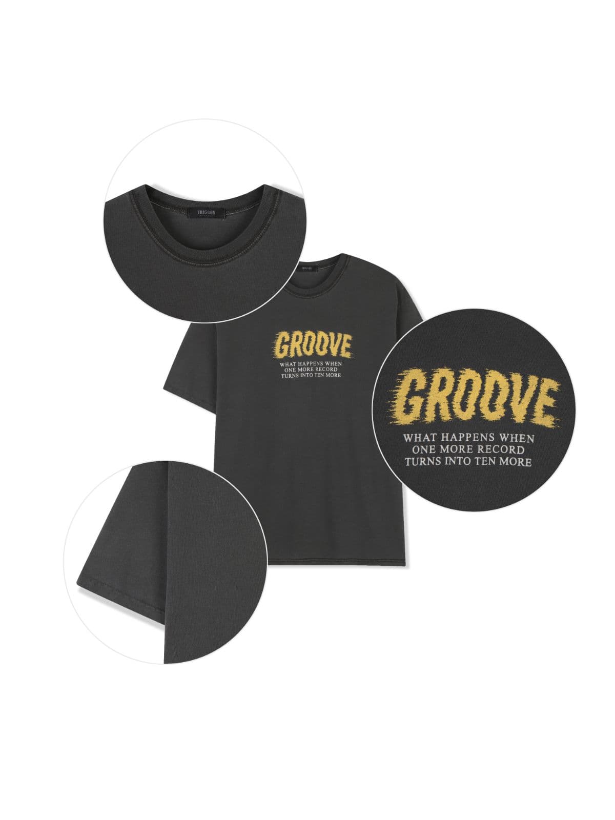26SS New Arrival) Groove Pigment Short Sleeve - 이미지 4