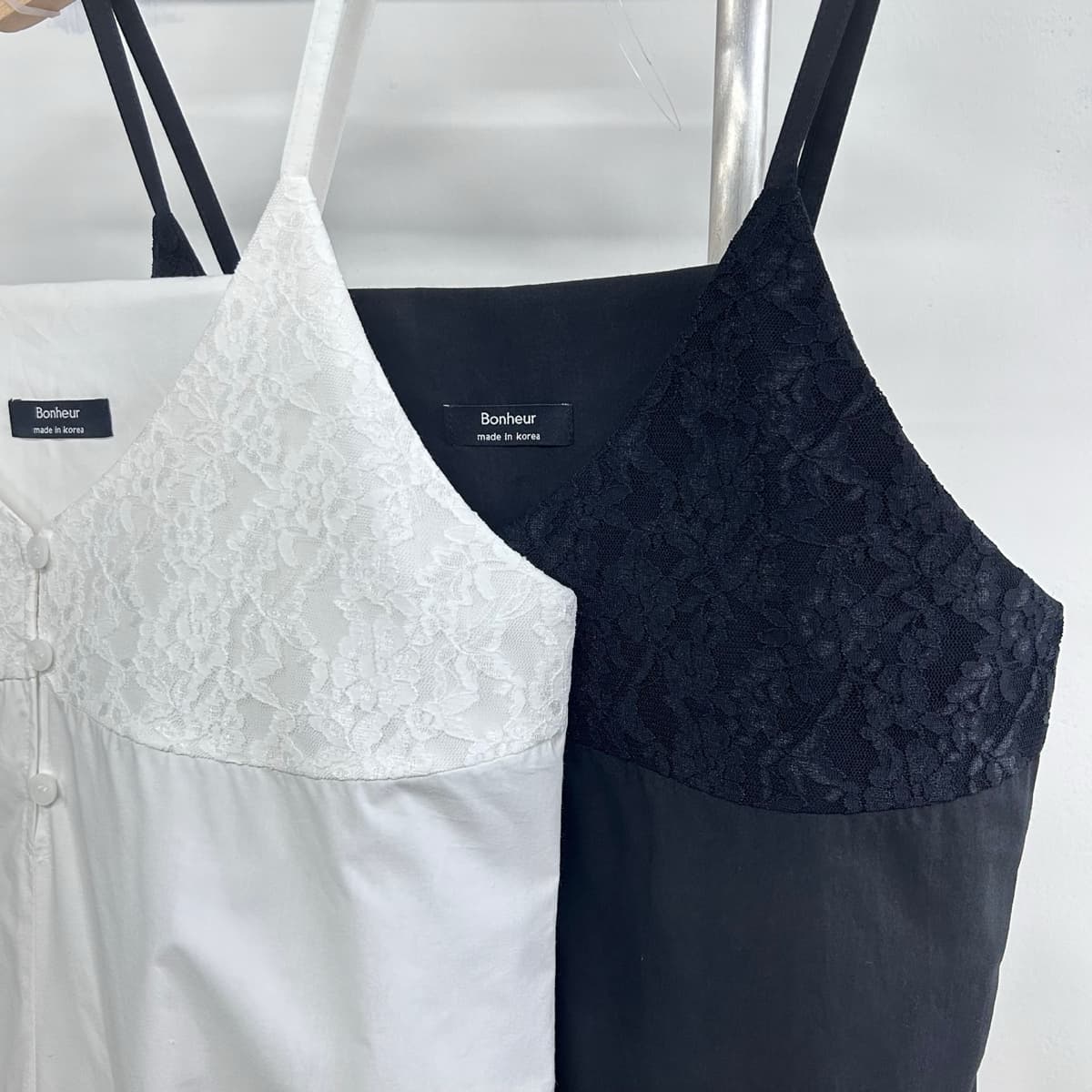 Lace sleeveless dress - 이미지 20