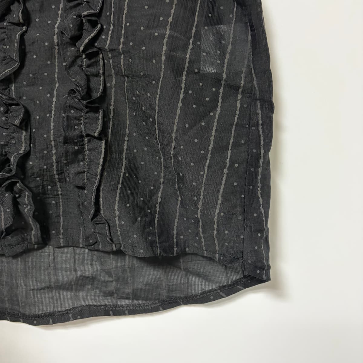 Double frill blouse - 이미지 10