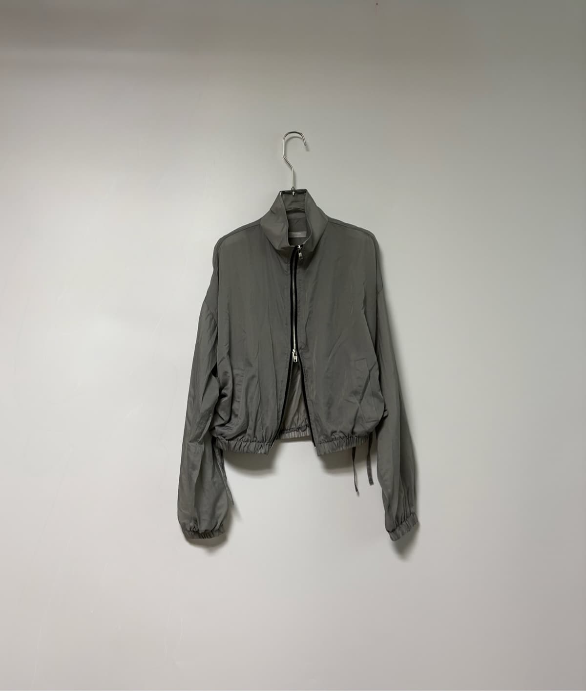 Judy Shirred Zip-up - 이미지 6