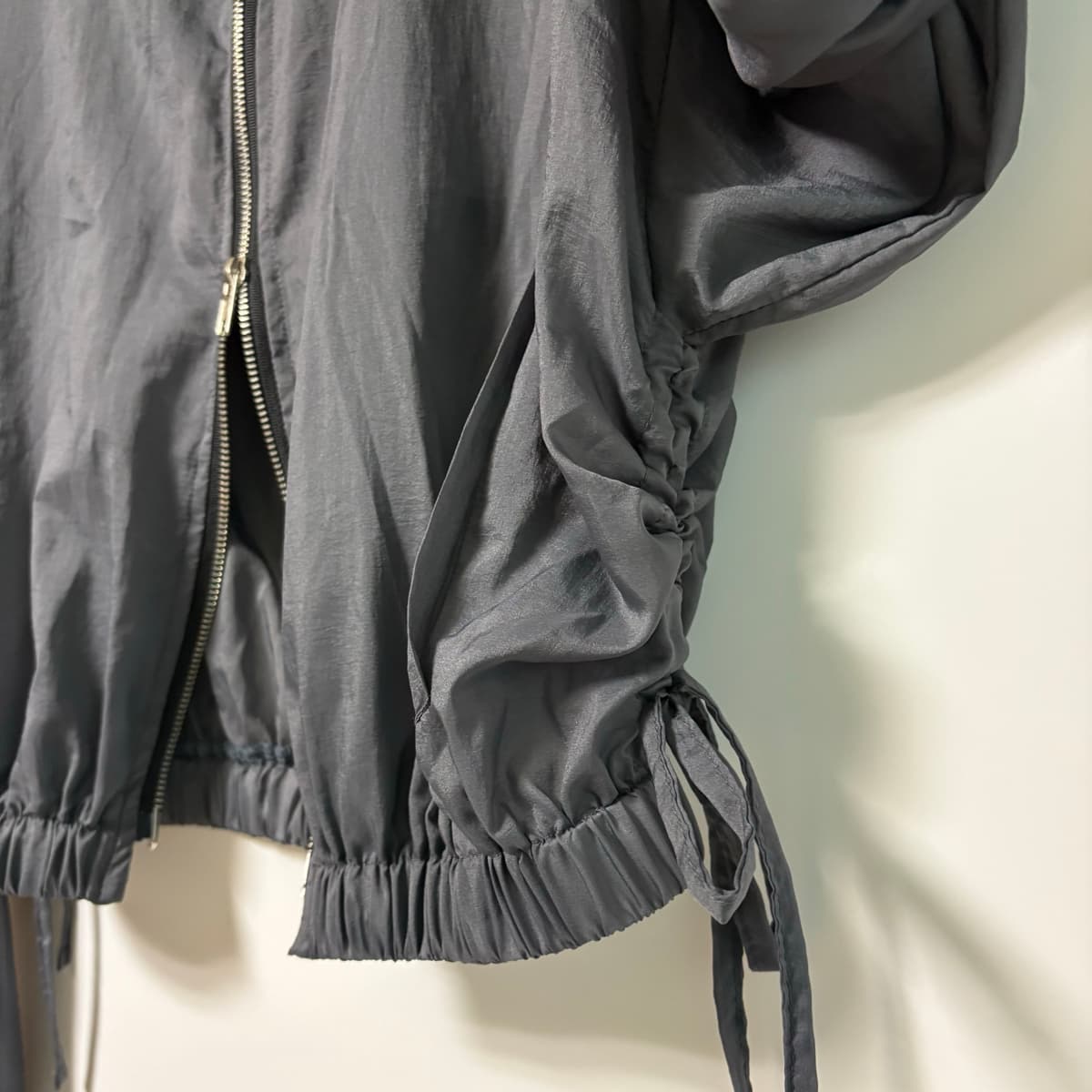 Judy Shirred Zip-up - 이미지 12