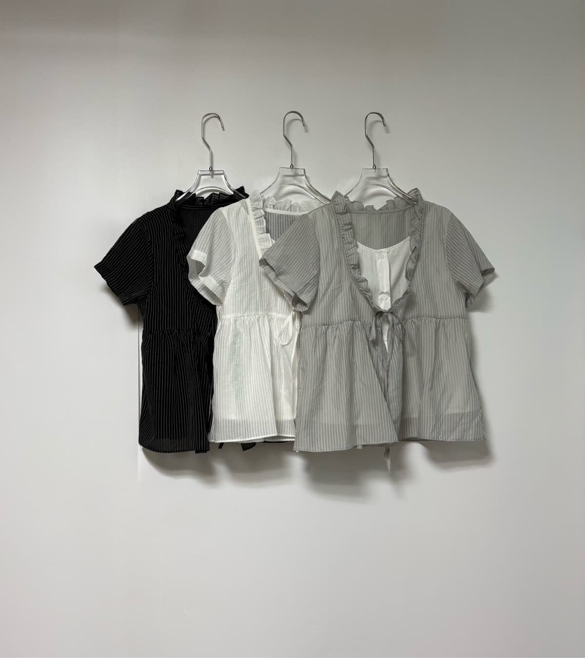 Kasha Layered Blouse - 이미지 1