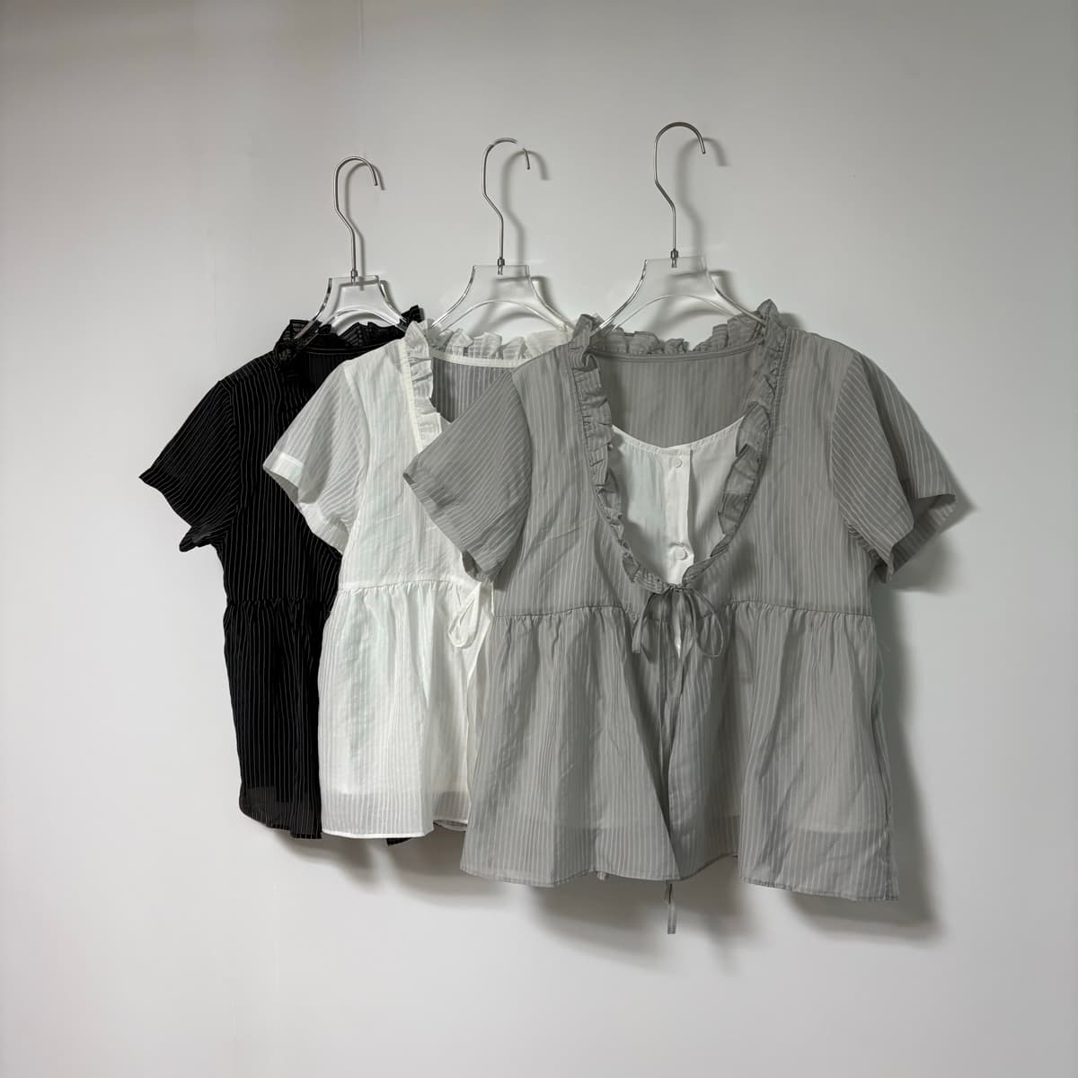 Kasha Layered Blouse - 이미지 3