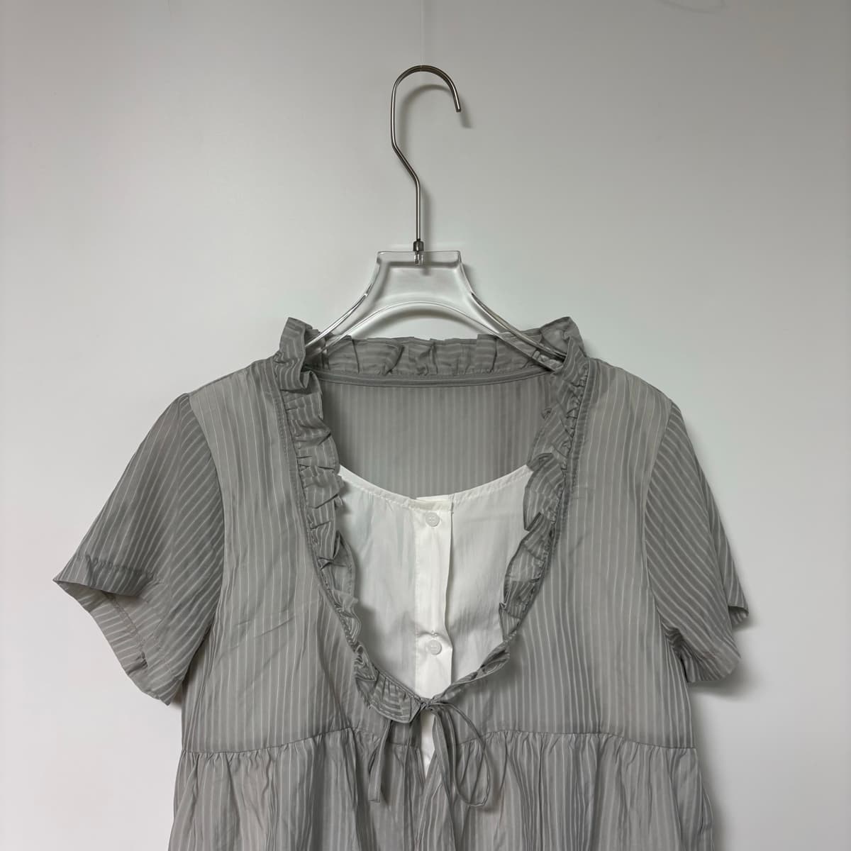 Kasha Layered Blouse - 이미지 7