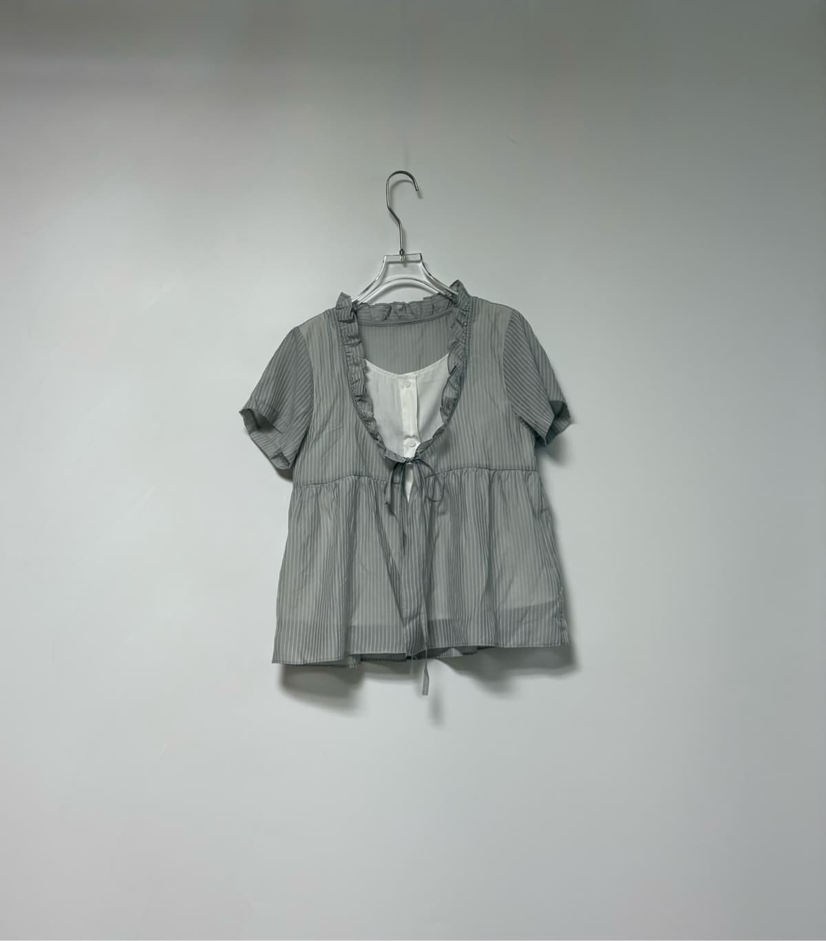 Kasha Layered Blouse - 이미지 6