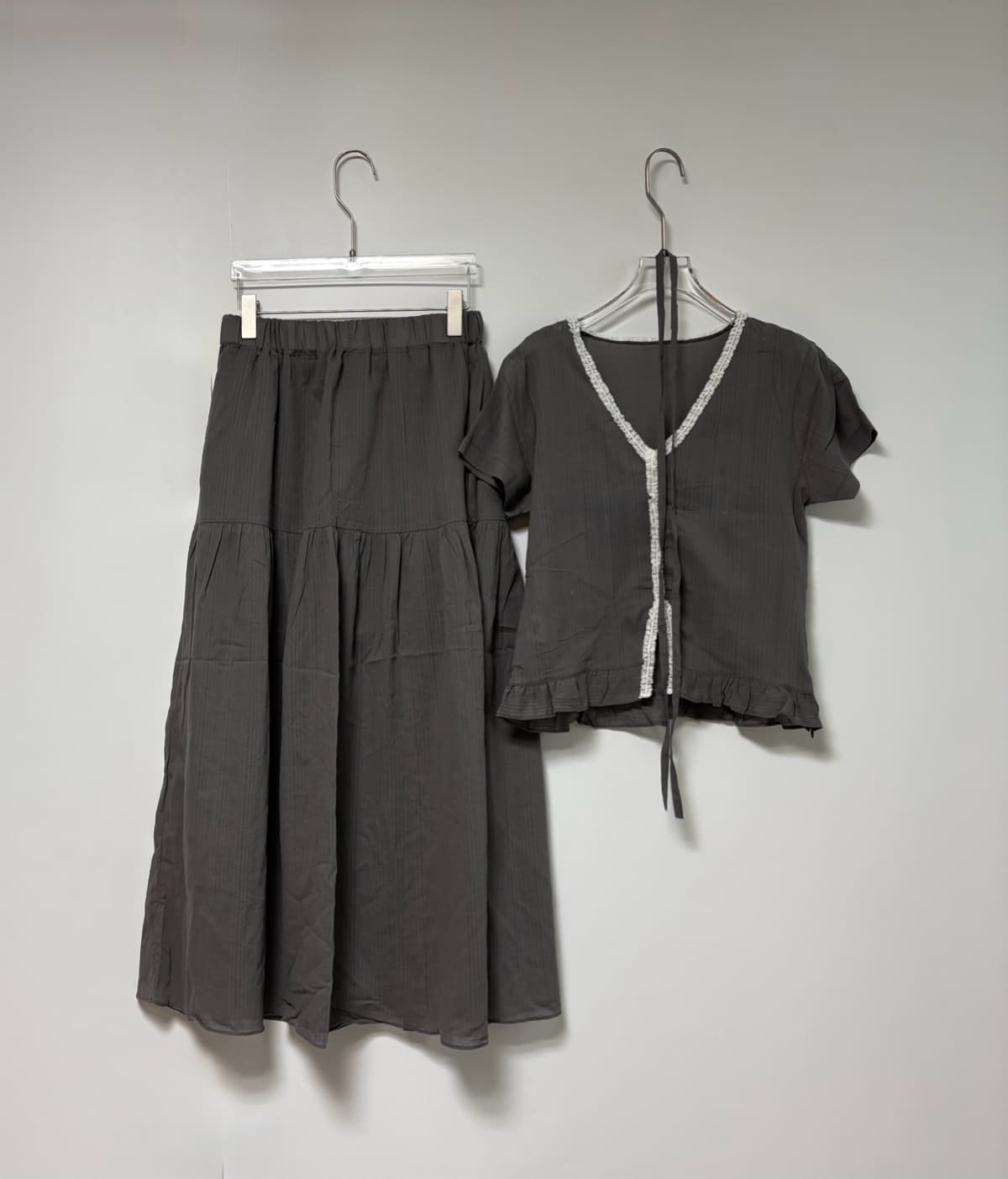 Milk tiered skirt - 이미지 11