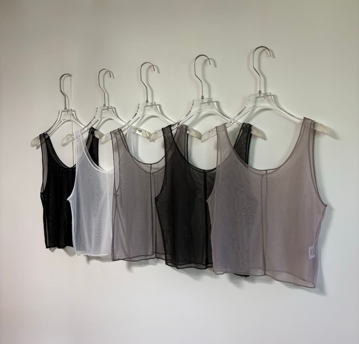 Net-tank shirt - 이미지 3
