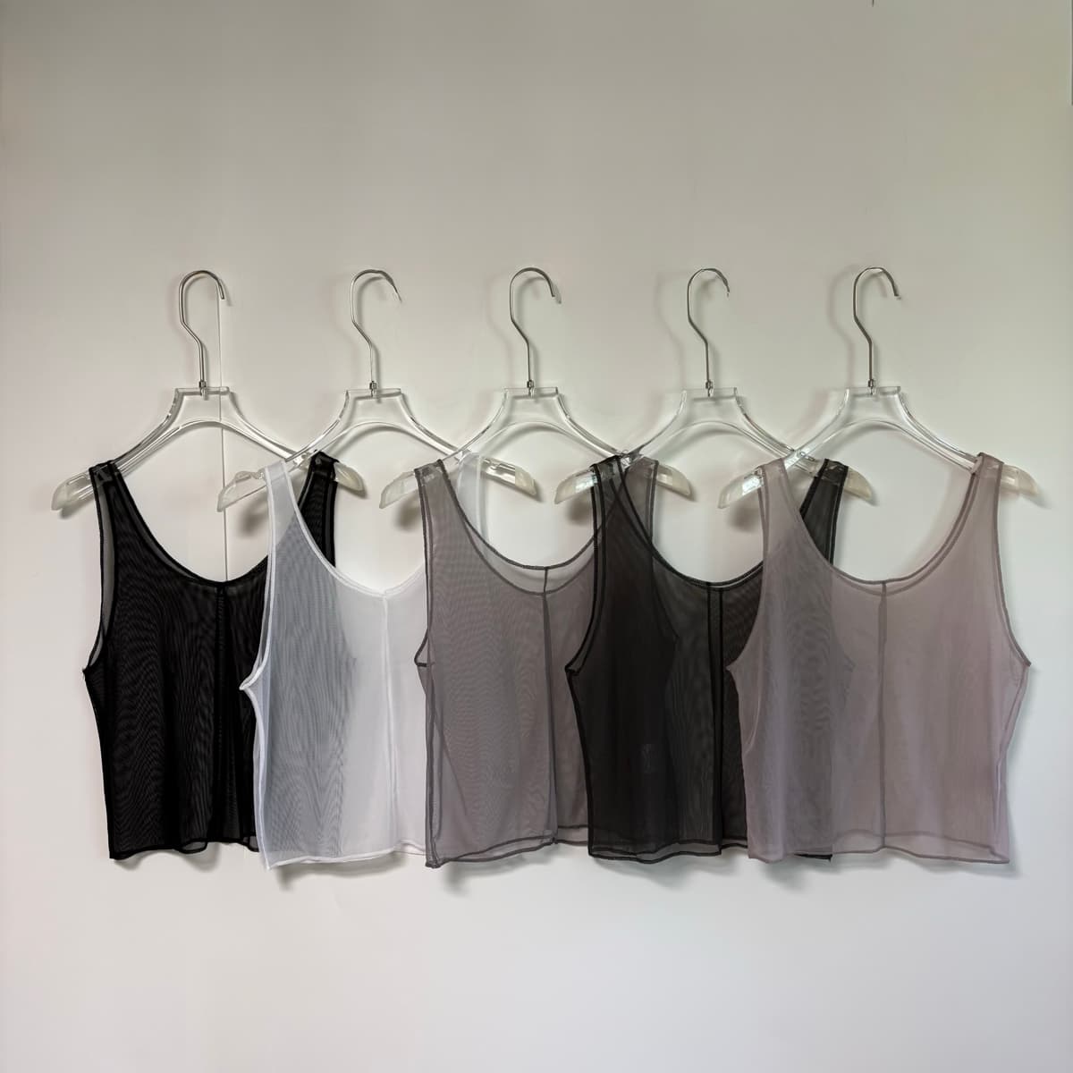 Net-tank shirt - 이미지 2