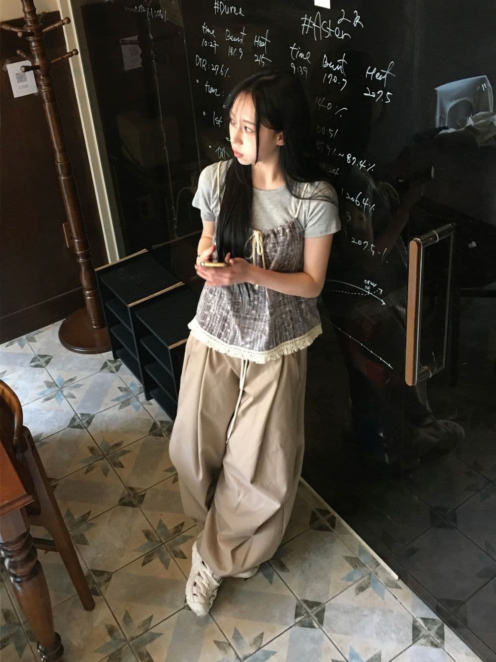26SS-Rope Bustier (Paisley Frill Tassel Raw String Belle Strap Sleeveless New Arrival Summer Look Vacation) - 이미지 5
