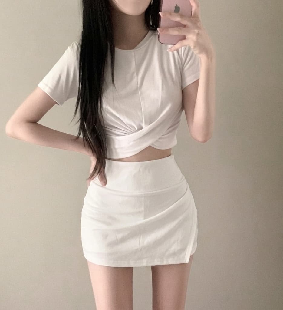 wrap skirt - 이미지 1