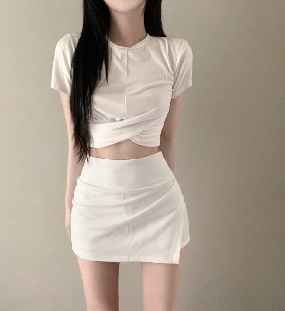 wrap skirt - 이미지 2