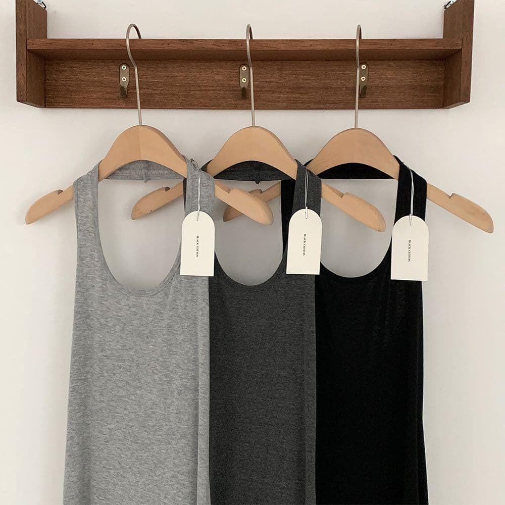 Mu Halterneck A-line Long OPEN - 이미지 2