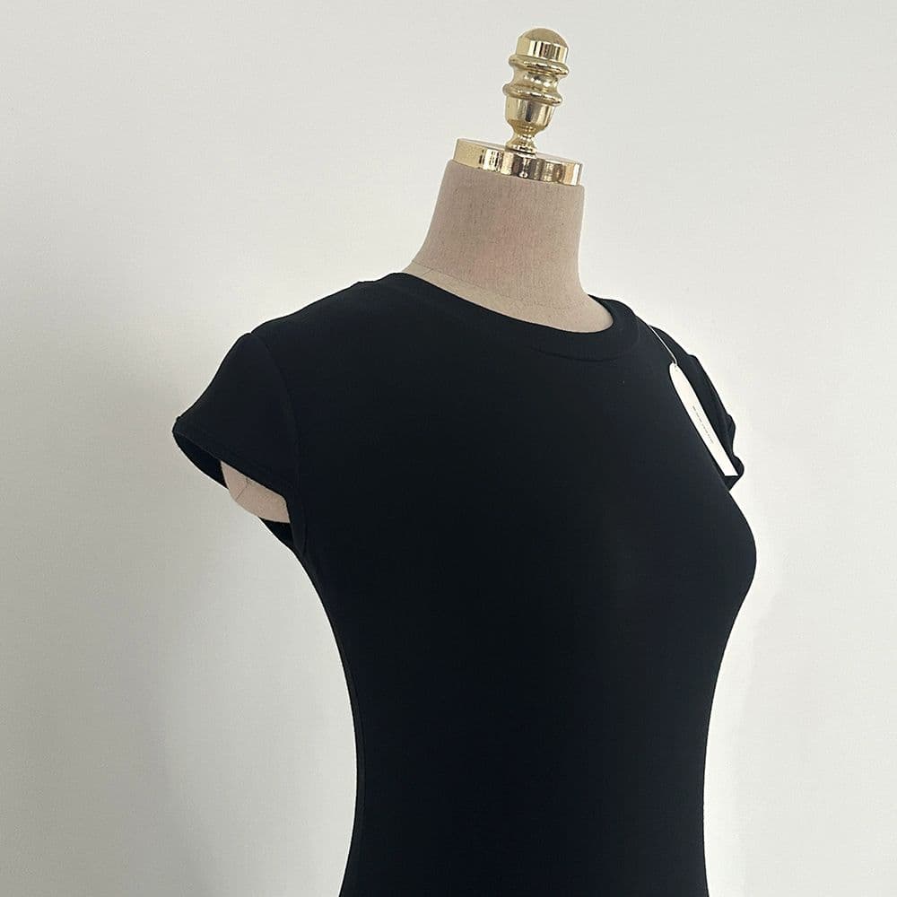Ditto Cap Sleeve A-Line Long OPS - 이미지 9