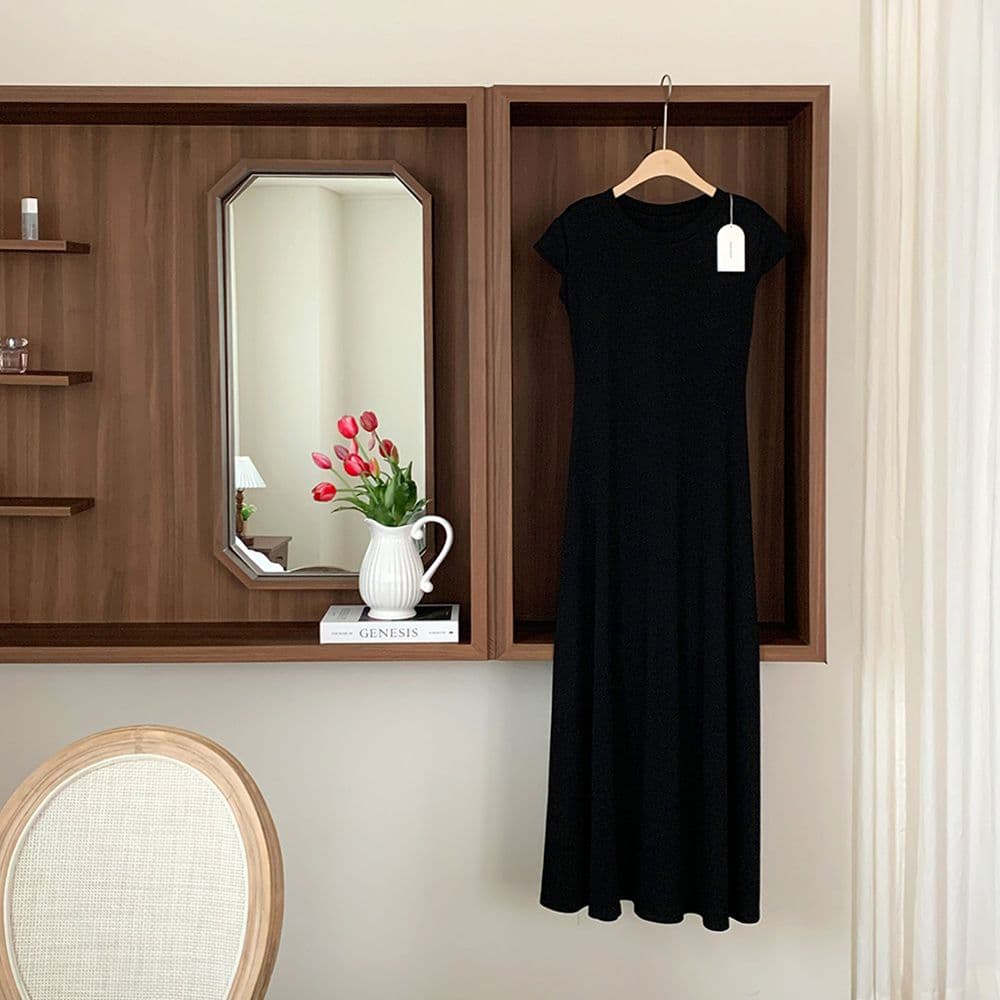 Ditto Cap Sleeve A-Line Long OPS - 이미지 1