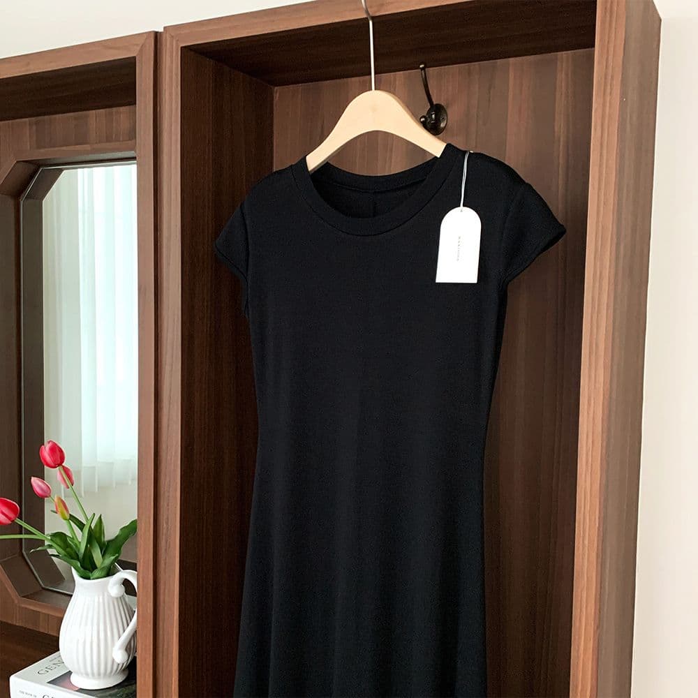 Ditto Cap Sleeve A-Line Long OPS - 이미지 3