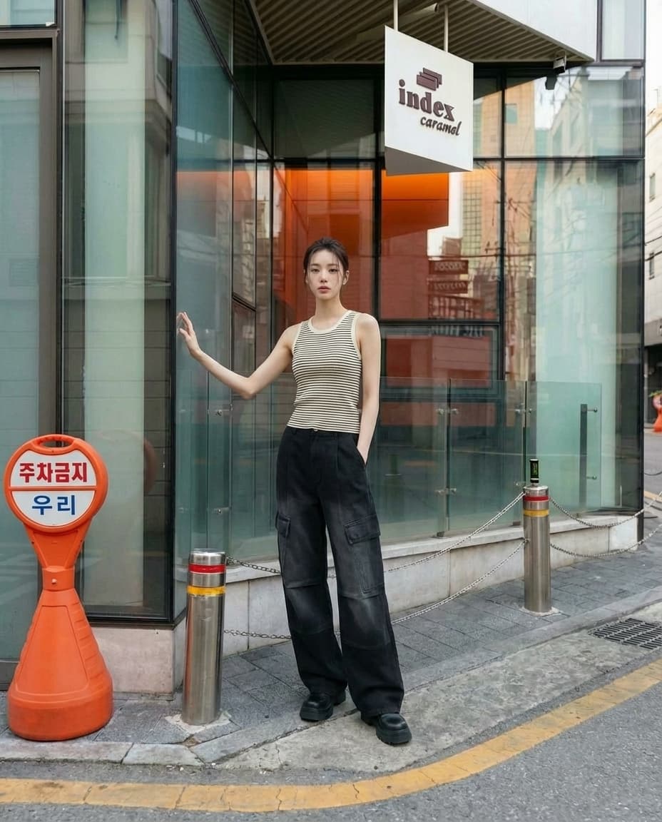 26 Summer New Arrival_More ST Sleeveless (Stripe, Basic, Striped, Summer, Layered, Effortless Chic) - 이미지 2