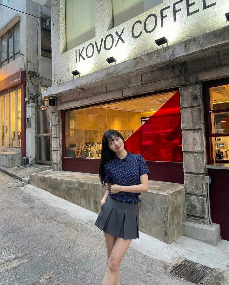 26 Summer New Arrival_Frill Dot Short Sleeve (Buttons, Accent, Dots, Collar, Date Look, Effortless Chic) - 이미지 1