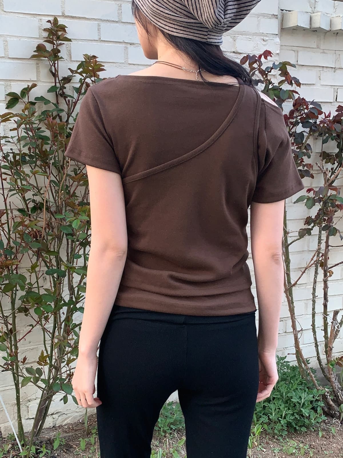 26 Summer New Arrival_(One-piece) Egen Layered T-shirt (Slim Fit, Layered, Effortless Chic, Short Sleeve, Lovely - 이미지 2
