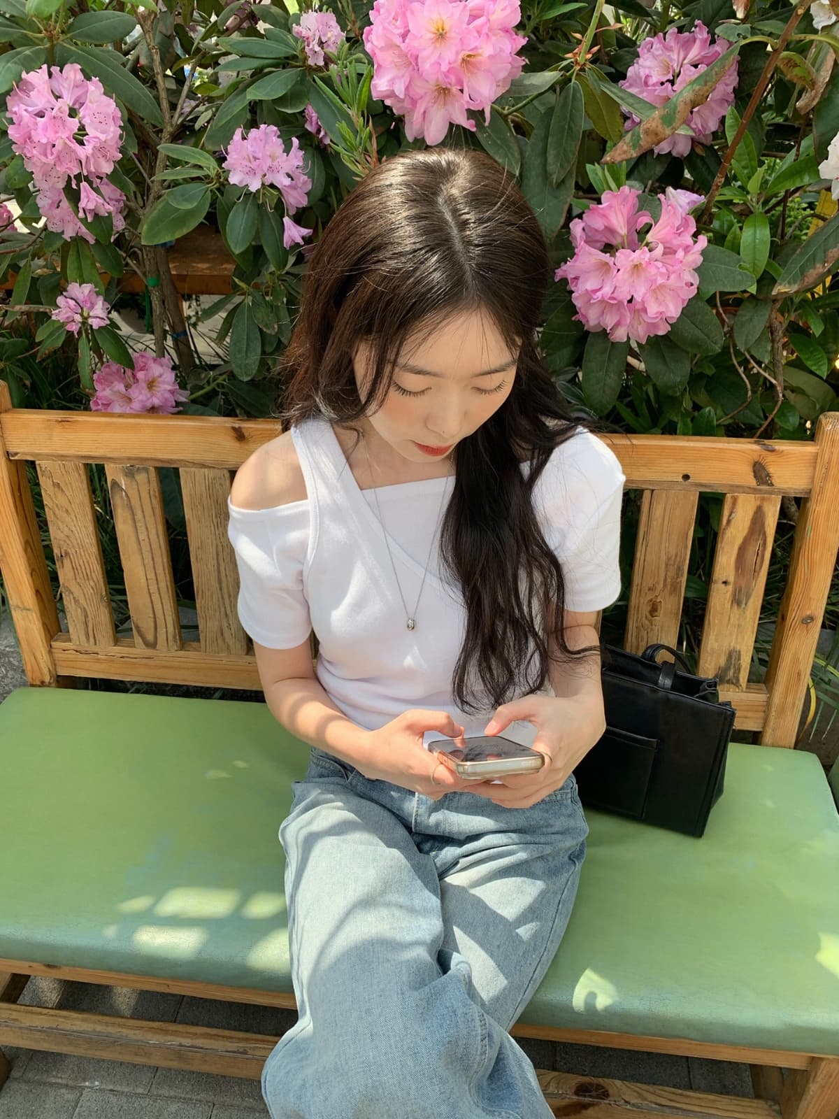 26 Summer New Arrival_(One-piece) Egen Layered T-shirt (Slim Fit, Layered, Effortless Chic, Short Sleeve, Lovely - 이미지 6
